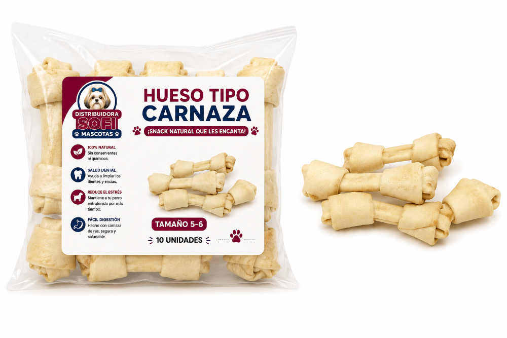 Hueso tipo carnaza 5-6