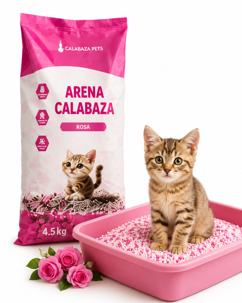 Arena Calabaza Rosa 4.5 kg