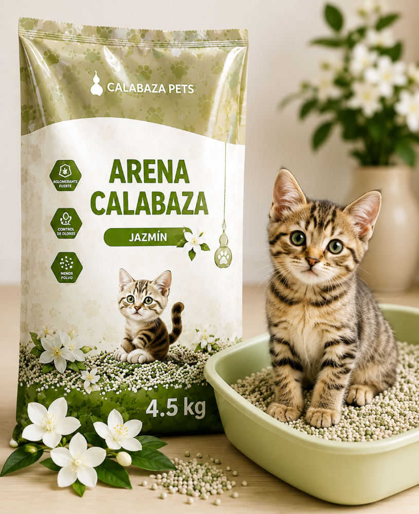 Arena Calabaza Jazmín 4.5 kg