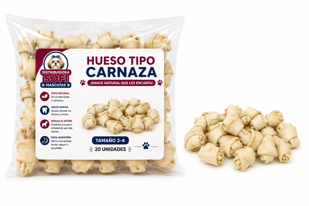 Hueso tipo carnaza 3-4