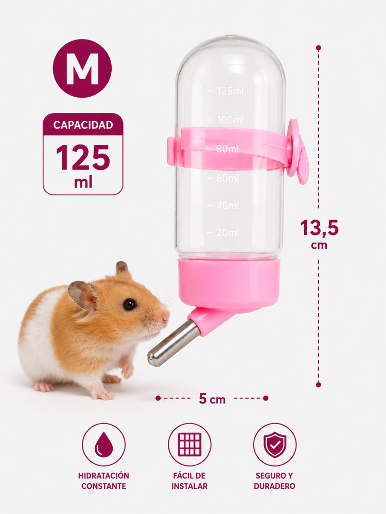 Bebedero Básico para Hamster M