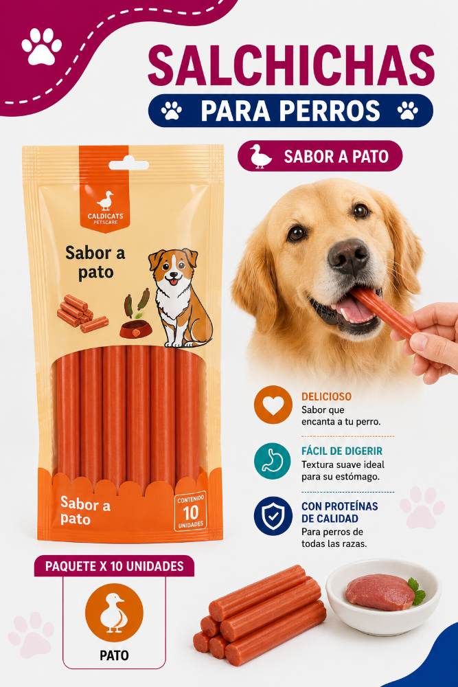 Salchichas Para Perros Pato