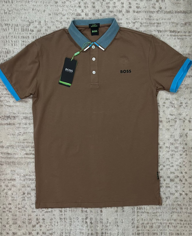 HUGO BOSS CAFE / AZUL CLARO POLO G5