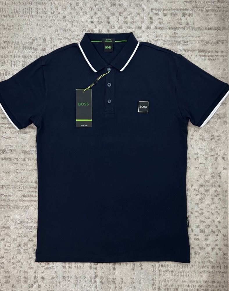 HUGO BOSS AZUL / BLANCO POLO G5