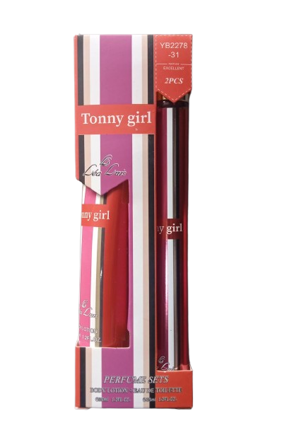 SET DE PERFUME TONNY GIRL LÉA LUIS 35ML C/U