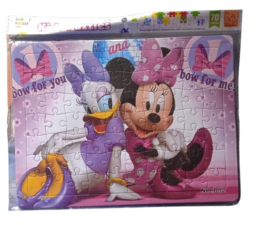 ROMPECABEZAS MARCA JIGSAW CON PERSONAJES DE DISNEY