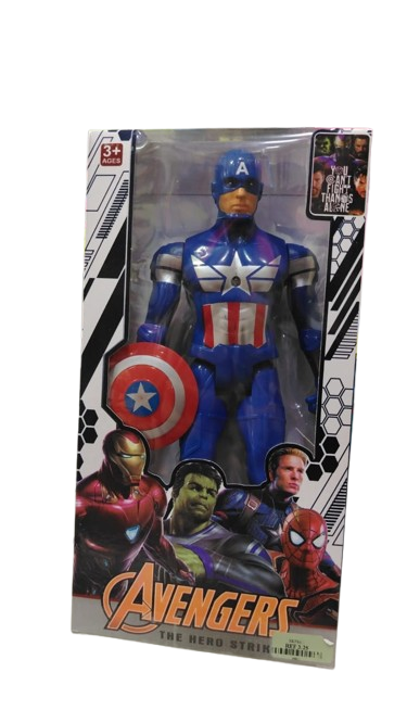FIGURA ANIMADA AVENGERS THE HERO STRIKES