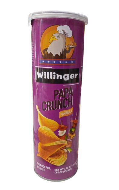 PAPA CRUNCH PARRILLA MARCA WILLINGER 110G