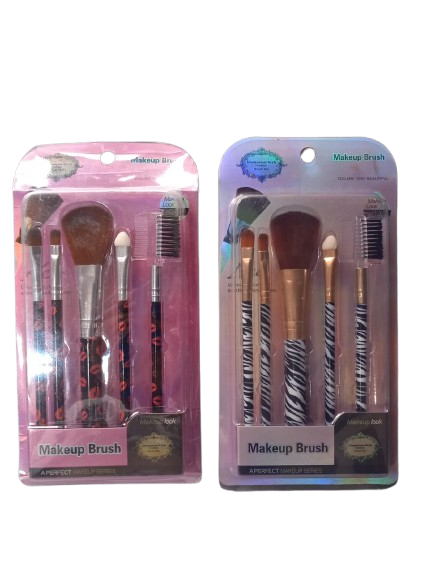 SET DE BROCHAS DE MAQUILLAJE MARCA GLAMOURS GIRLS