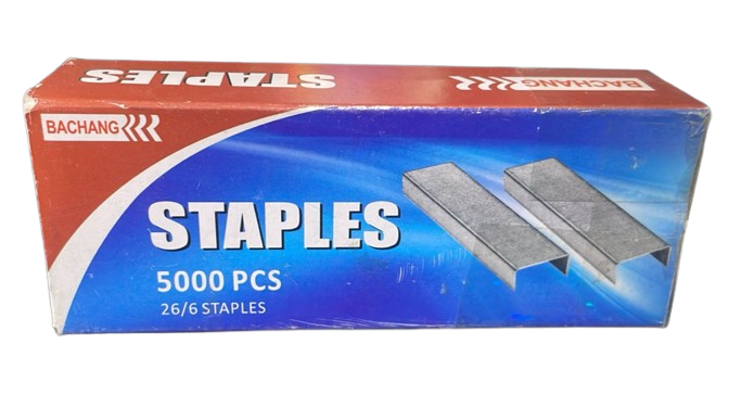 GRAPAS BACHANG STAPLES 5000 UNIDADES 26/6