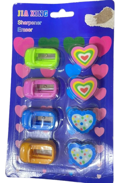 SHARPENE ERASER JIA XING  4X2