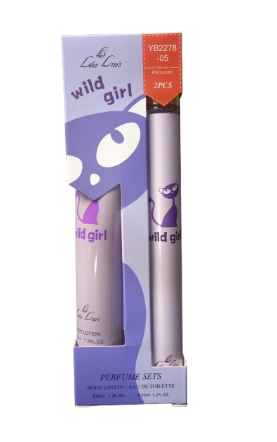SET DE PERFUME WILD GIRL LÉA LUIS