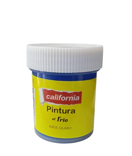 PINTURA AL FRIO CALIFORNIA COLOR AZUL CLARO
