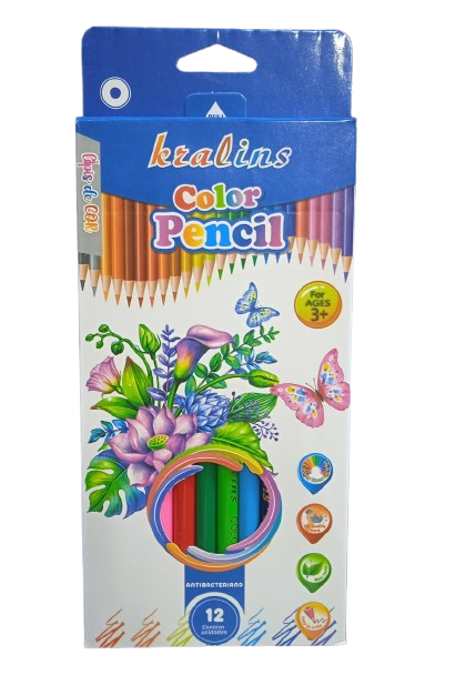 COLORES MARCA KRALINS X 12