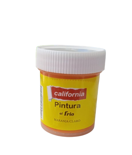 PINTURA AL FRIO CALIFORNIA COLOR NARANJA CLARO