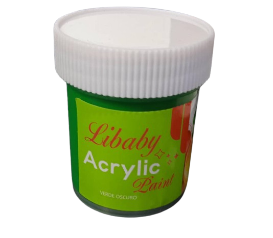 PINTURA AL FRIO MARCA LIBABY COLOR VERDE OSCURO