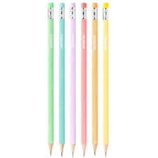 LAPIZ DE GRAFITO COLOR PASTEL POINTER HB