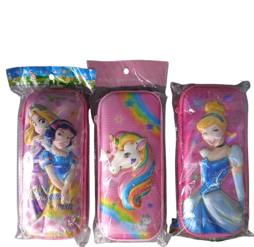 CARTUCHERA ESCOLAR PARA NIÑA CON DISEÑO SOBRESALIENTE