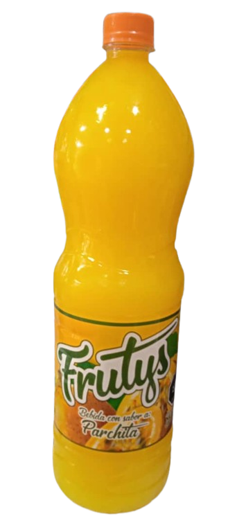 JUGO DE 1.5 LITROS MARCA FRUTYS CON SABOR A PARCHITA