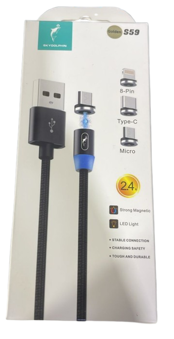 CABLE DE CARGA MAGNETICO SKY DOLPHINS