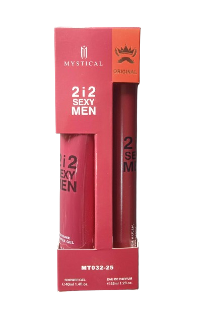 SET DE PERFUME 2I2 SEXY MEN  MYSTICAL 40 ML C/U