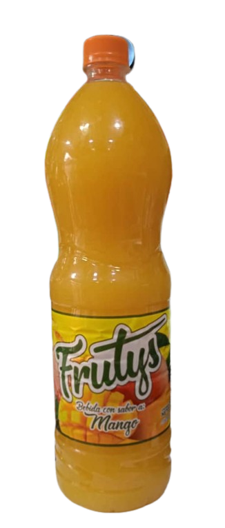 JUGO DE 1.5 LITROS MARCA FRUTYS CON SABOR A MANGO