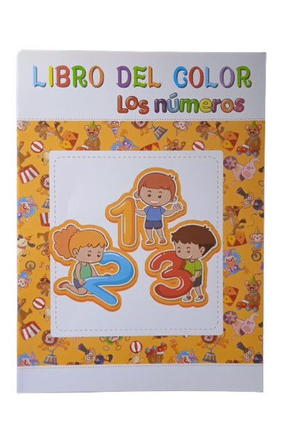 LIBRO DE COLOR LOS NÚMEROS