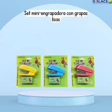 GRAPADORA BERNICE GOLD CON GRAPAS 24/6 X1000