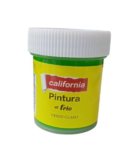 PINTURA AL FRIO CALIFORNIA COLOR VERDE CLARO