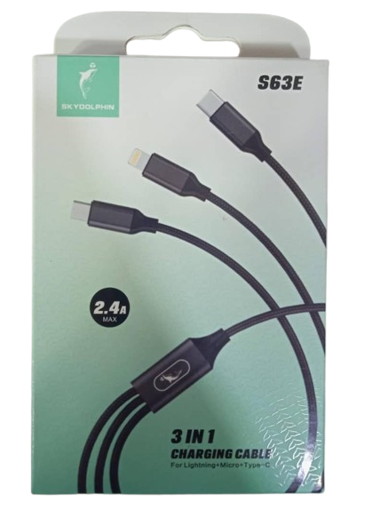 CABLE DE CARGA DE TRES PUNTAS SKY DOLPHINS