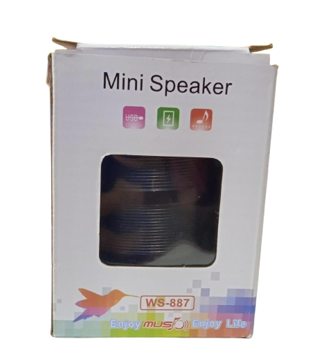 CORNETA INALAMBRICA MINI SPEAKER TIPO WS887