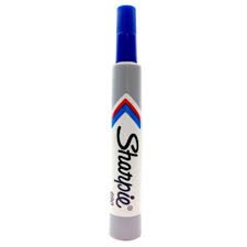 MARCADOR PERMANENTE PUNTA FINA SHARPIE 690 AZUL