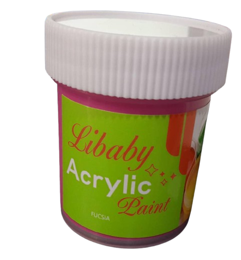 PINTURA AL FRIO MARCA LIBABY COLOR FUCSIA