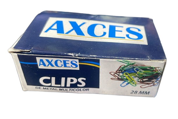 CLIPS AXCES 28mm COLOR SURTIDO
