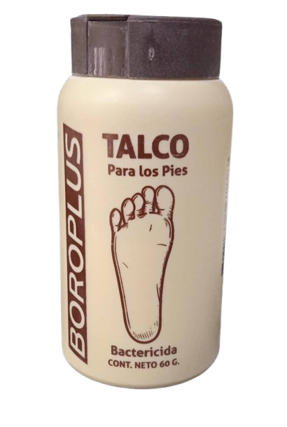 TALCO PARA PIES MARCA BOROPLUS 60G