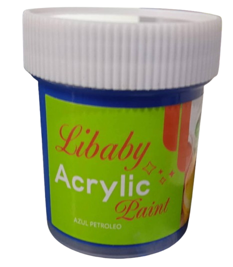 PINTURA AL FRIO MARCA LIBABY COLOR AZUL PETROLEO