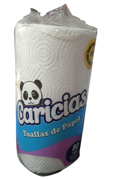 TOALLAS DE PAPEL 229MM X203MM MARCA CARICIAS