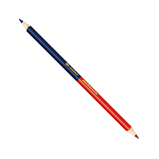BICOLOR TRIANGULAR SKOLE NO TOXICO AZUL/ROJO