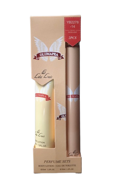 SET DE PERFUME OLUMAPEA LÉA LUIS 35ML C/U