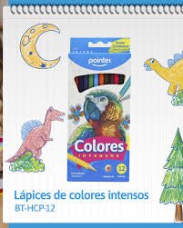 LAPICES DE COLORES POINTER HEXAGONAL X12
