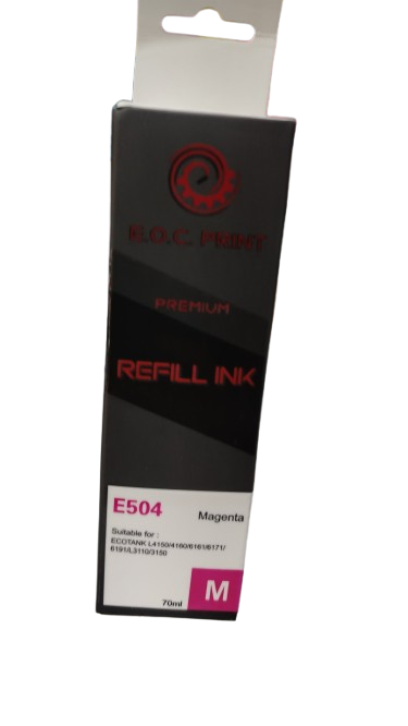 TINTA PARA IMPRESORA E.O.C PRINT MAGENTA 70ML