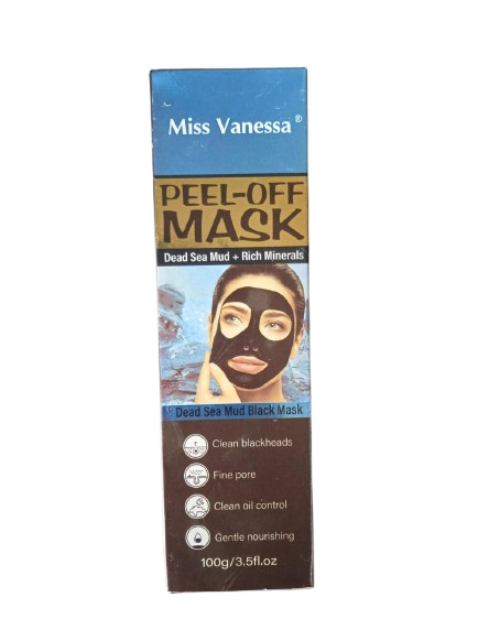 MASCARILLA FACIAL LODO DE MAR MUERTO MARCA MISS VANESSA 100ML