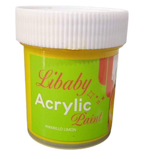PINTURA AL FRIO MARCA LIBABY COLOR AMARILLO LIMON