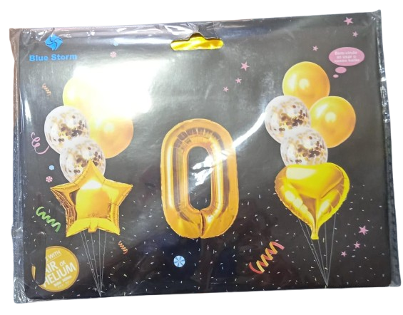 GLOBOS ENUMERADOS PARA FIESTAS