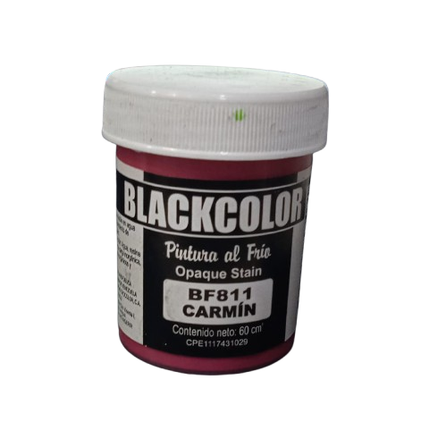 PINTURA AL FRIO BLACKCOLOR CARMÍN BF811
