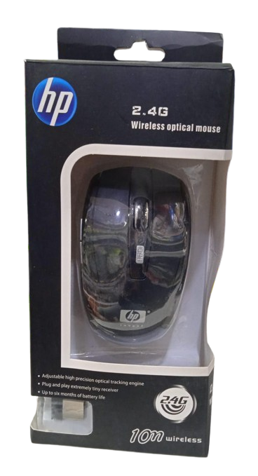 MOUSE INALÁMBRICO TIPO 2.4G MARCA HP