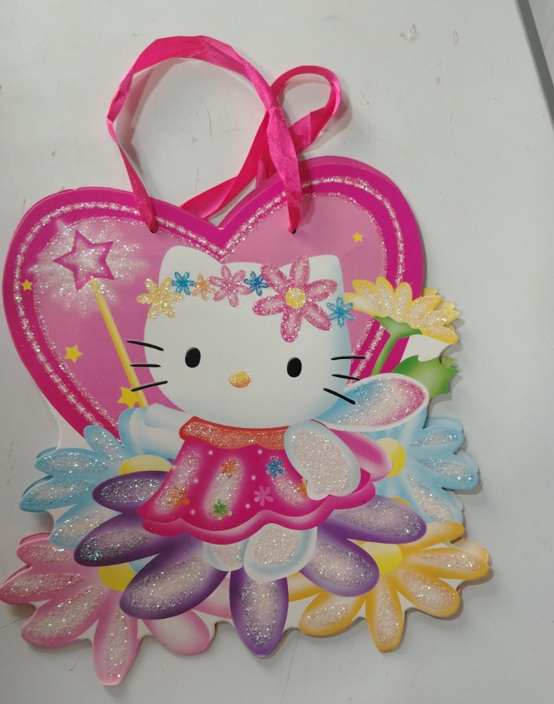 BOLSA DE REGALO TAMAÑO GRANDE CON IMAGENES DE HELLO KITTY