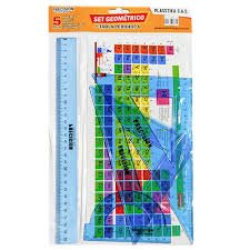 JUEGO GEOMETRICO DE 4PZAS TURMAX