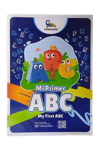 LIBRO DE ABECEDARIO MARCA CAMALEÓN