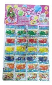 BOLAS DE GEL CRECENCIO ORBY 7 COLORES PAQX100